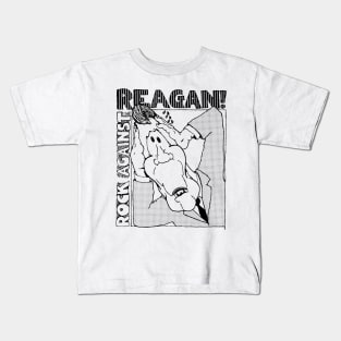 Rock Against Reagan Kids T-Shirt